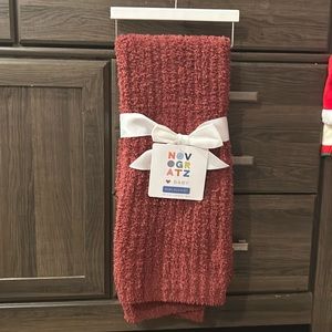 NWT Novogratz Baby Blanket Burgundy 30x40”